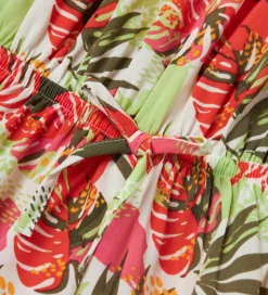 Name It Buksedragt - NkfVinaya - Noos - Bright White/Tropical