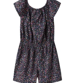 Name It Buksedragt - NmfVinaya - Navy Blazer/Color Flower