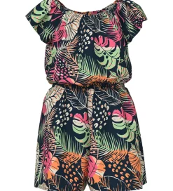 Name It Buksedragt - NmfVinaya - Navy Blazer/Fresh Tropical