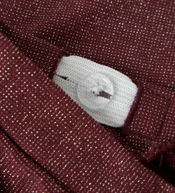 Name It Bukser - NmfRoisin - Bootcut - Burgundy m. Glimmer