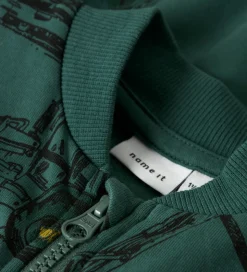 Name It Cardigan - NmmStorm - Bistro Green