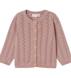 Name It Cardigan - Strik - Noos - NmfBanni - Deauville Mauve