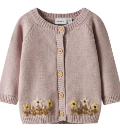 Name It Cardigan - Strik - NbfKamma - Burnished Lilac