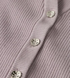 Name It Cardigan - Strik - Rib - NkfLarenlise - Burnished Lilac