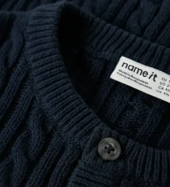 Name It Cardigan - Strik - NmmRoman - Navy Blazer