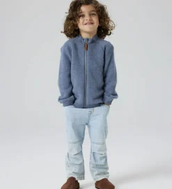 Name It Cardigan - Uld - NmmWmino - Folkstone Gray