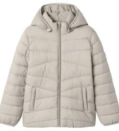 Name It Dynejakke - NkfMarble - Moonbeam