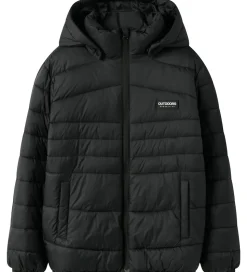 Name It Dynejakke - NkmMarble - Sort