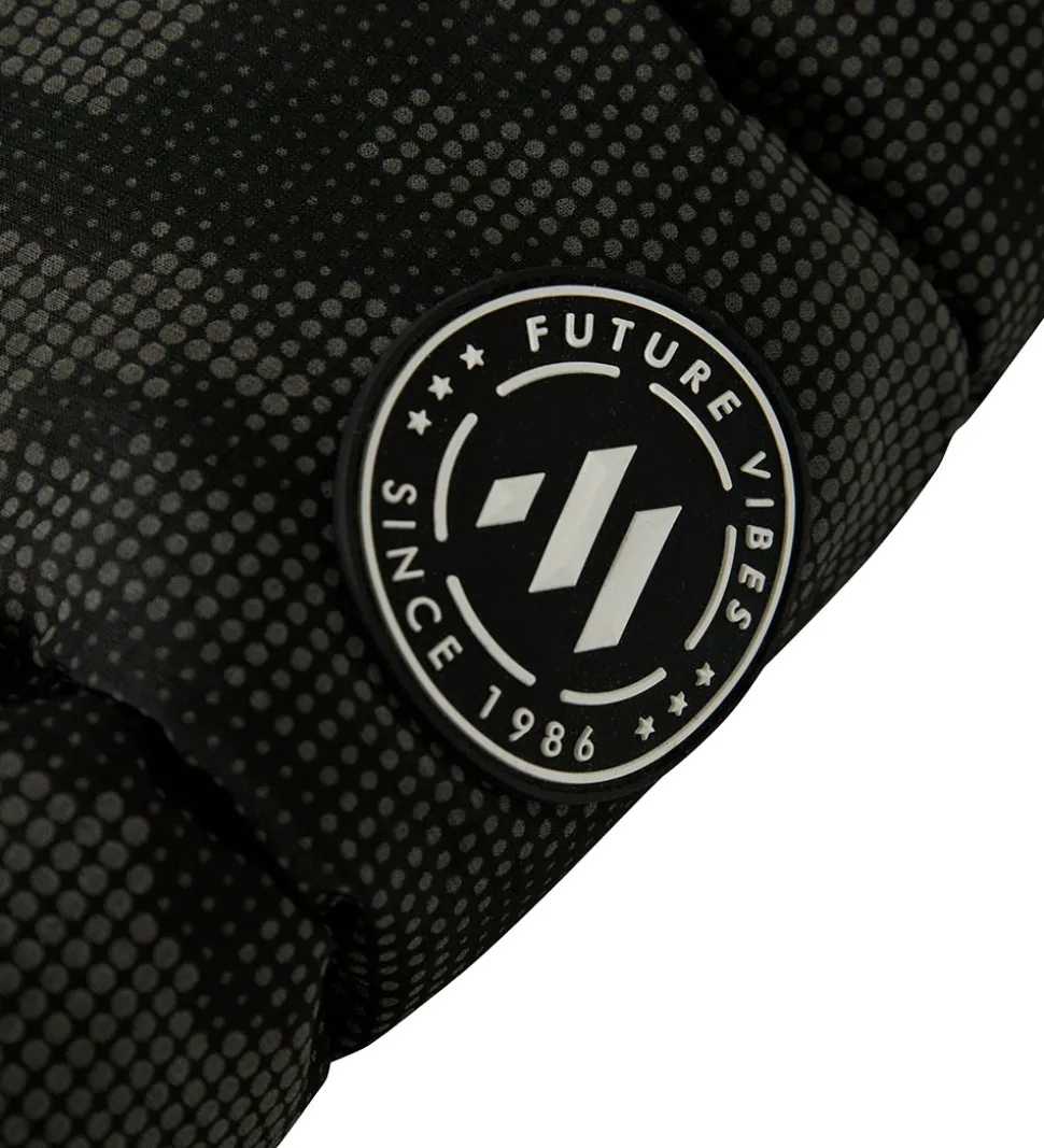 Name It Dynejakke - NkmMeter - Sort m. Refleksprint