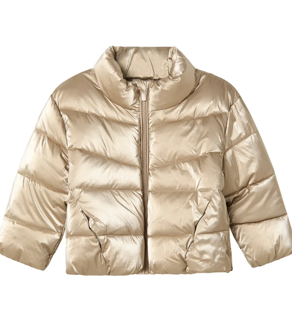 Name It Dynejakke - NmfManon - Frosted Almond