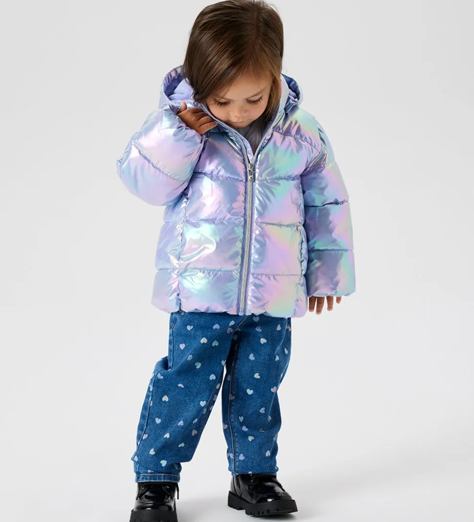 Name It Dynejakke - NmfMolina - Pastel Lilac