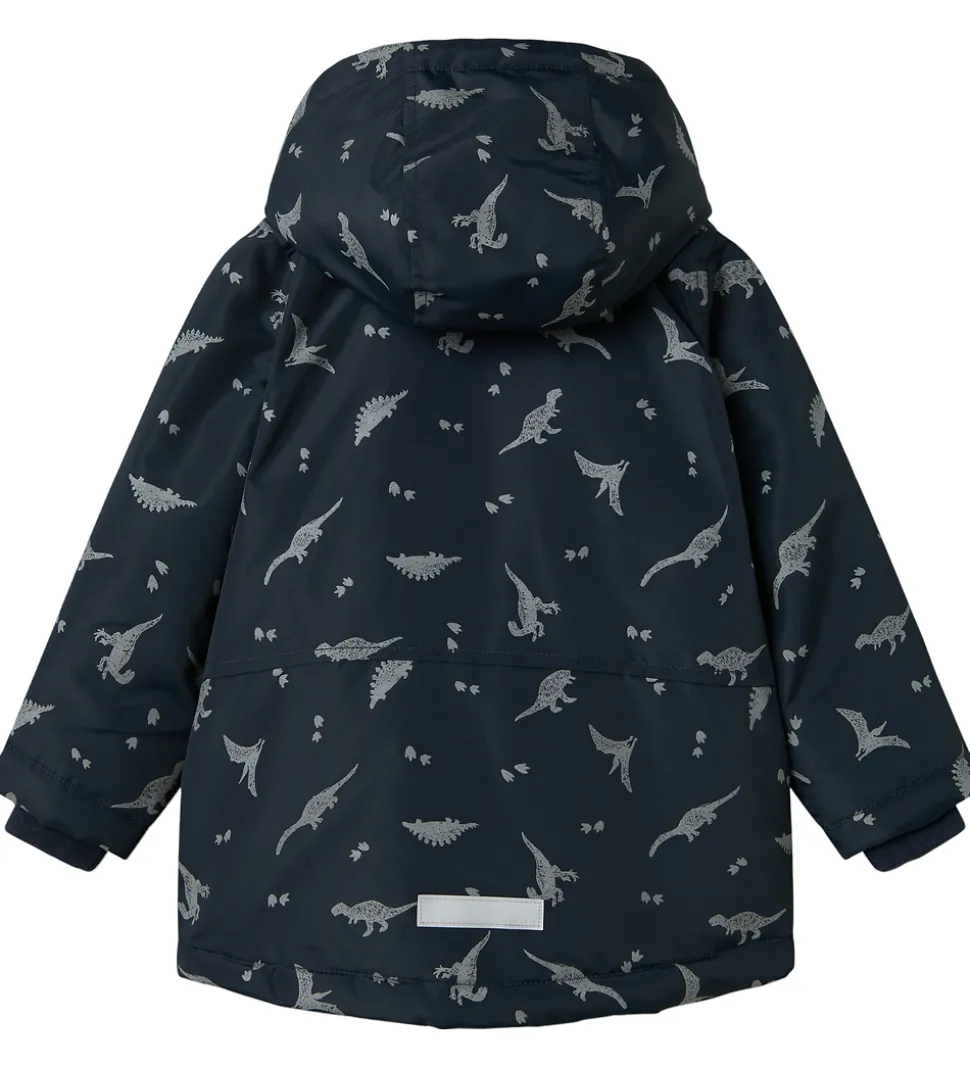 Name It Dynejakke - Noos - NmmMax - Dark Sapphire/Ref Dino