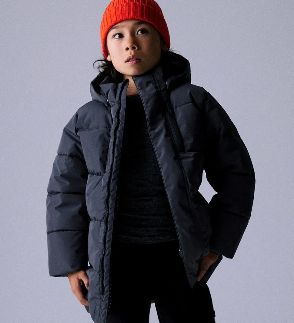 Name It Dynejakke - Noos - NkmMedow03 - Grey Pinstripe