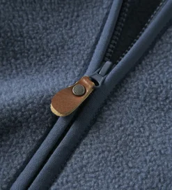 Name It Fleecejakke - NbnMeeko - Vintage Indigo m. Ører