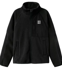 Name It Fleecejakke - Noos - NknMyles - Sort