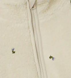 Name It Fleecejakke - Teddy - NmnMagot - Fog/Flower