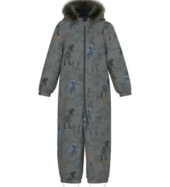 Name It Flyverdragt - NmmSnow - Noos - Mockingbird/ Dinosaur