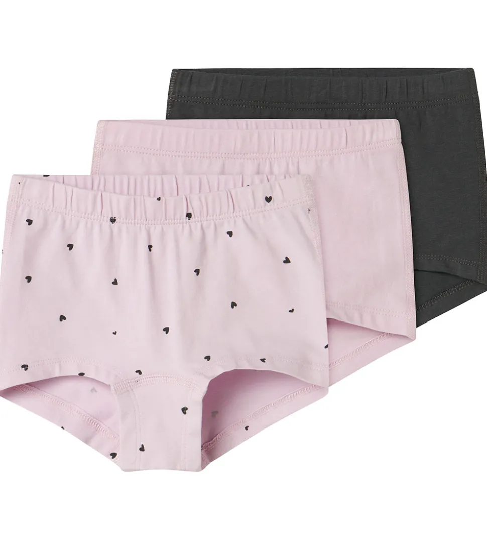 Name It Hipsters - 3-Pak - Noos - NmfTights - Winsome Orchid/Hea