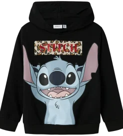 Name It Hættetrøje - NkfJixiri - Stitch - Sort