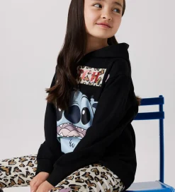 Name It Hættetrøje - NkfJixiri - Stitch - Sort