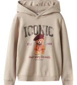 Name It Hættetrøje - NkfRycca - Cement