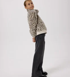 Name It Jakke - Imiteret Pels - NkfMila - Oxford Tan/Leo