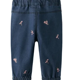 Name It Jeans - NbfRose - Dark Blue Denim/Flower Emb