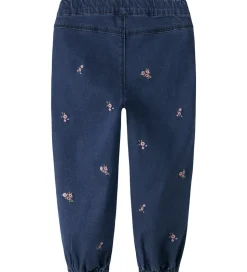 Name It Jeans - NmfRose - Dark Blue Denim/Flower Emb