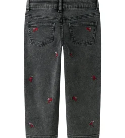 Name It Jeans - Noos - Mom - NmfBella - Medium Grey Denim/Flower