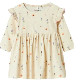 Name It Kjole - NbfOhio - Peyote Melange m. Blomster