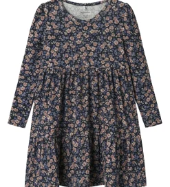 Name It Kjole - NmfOalia - Navy Blazer m. Blomster