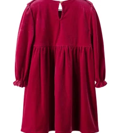 Name It Kjole - Velour - NmfRinne - Jester Red