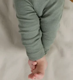 Name It Leggings - Rib - NbnKab - Shadow