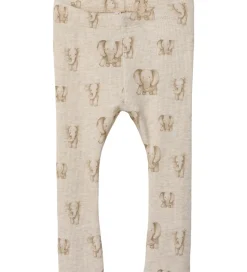 Name It Leggings - Rib - NbnDam - Peyote Melange