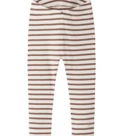 Name It Leggings - Rib - Noos - NbnBani - Toasted Coconut