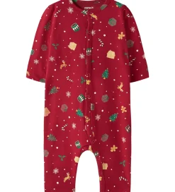 Name It Natdragt - NbnVismas - Jester Red/Xmas AOP Red