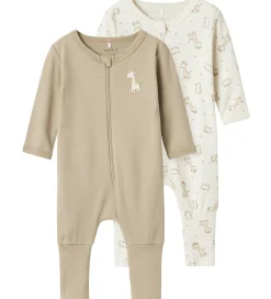 Name It Natdragt - Noos - 2-pak - NbnNightsuit - Jet Stream