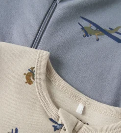 Name It Natdragt - 2-pak - NOOS - NbmNightsuit - Peyote/W/Tradew