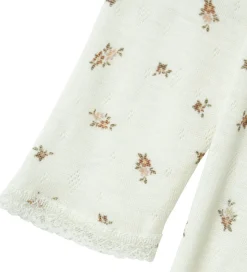 Name It Natdragt - Uld - NmfWang - Snow White/Small flowers