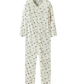 Name It Natdragt - Uld - Rib - NmmWang - Snow White/Small cars