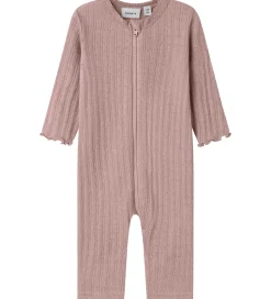 Name It Natdragt - Uld/Silke - Rib - NbfWossa - Antler