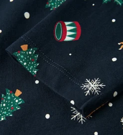 Name It Nattøj - NknVismas - Navy Blazer/Xmas AOP Navy