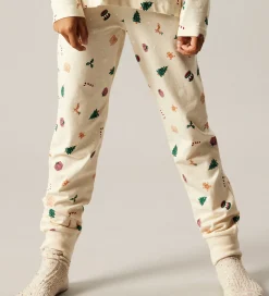 Name It Nattøj - NknVismas - Whitecap Gray/Xmas AOP