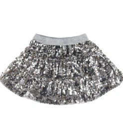 Name It Nederdel - NkfRiscing - Silver m. Palietter