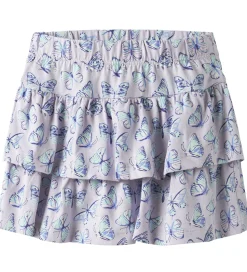 Name It Nederdel - NmfVigga - Purple Heather/Butterflies