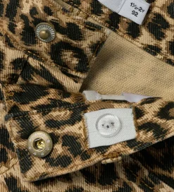 Name It Shorts - Denim - NmfRose - Silver Mink/Leopard