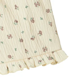 Name It Shorts - NbfJannis - Bleached Sand m. Blomster