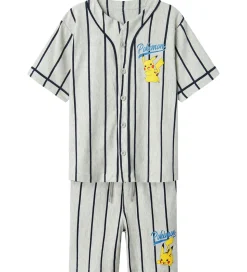 Name It Shortssæt - NkmMaska - Pokémon - Lysegråmeleret