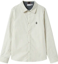 Name It Skjorte - Noos - NkmNewsa - Jet Stream Stripes/Navy Blaz