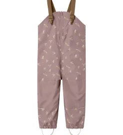 Name It Softshellbukser m. Fleece/Seler - NmfAlfa08 - Woodrose/B